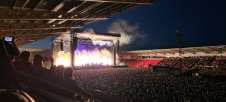 View of The Killers from Seat Block at Eco-Power Stadium