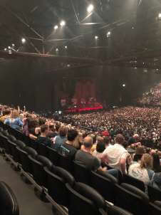 View of Kings of Leon from Seat Block at bp pulse LIVE