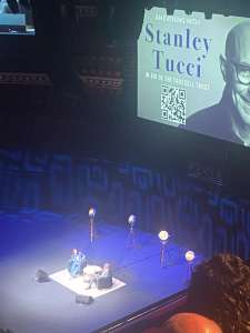 View of An Evening With Stanley Tucci from Seat Block X at Royal Albert Hall
