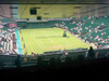 View of Wimbledon - Novak Djokovic v Jarkko Nieminen from Seat Block 511 at Wimbledon - Centre Court