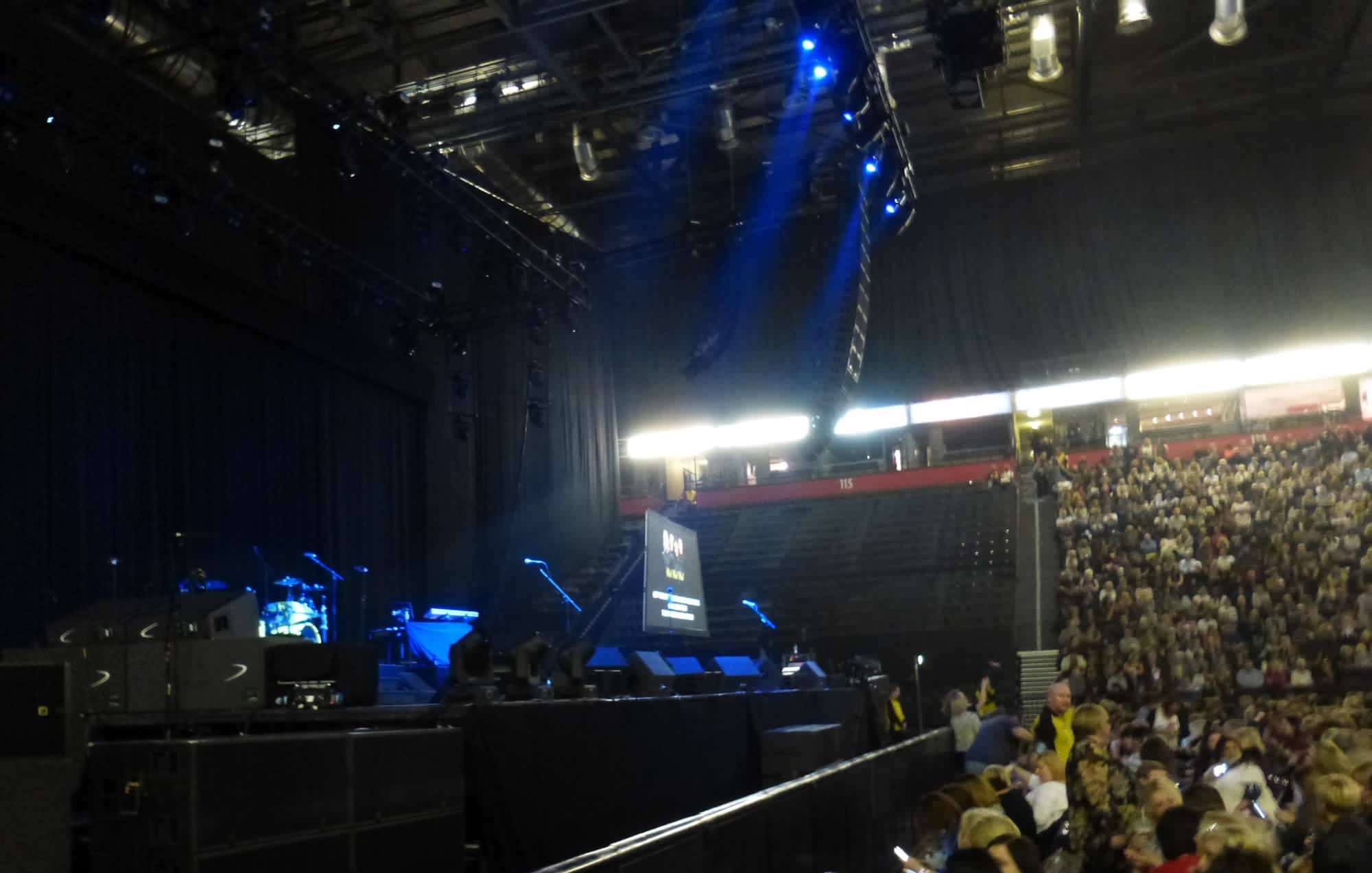 View of Wet Wet Wet at Manchester Arena from Seat Block 102