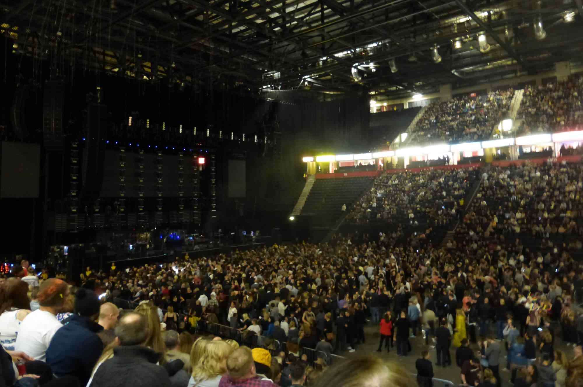 View of Jamiroquai at Manchester Arena from Seat Block 104