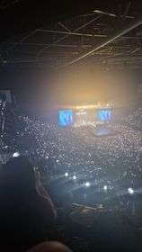 View of Ateez The Fellowship: Break the Wall at The O2 Arena from Seat Block 408, Row M, Seat 32