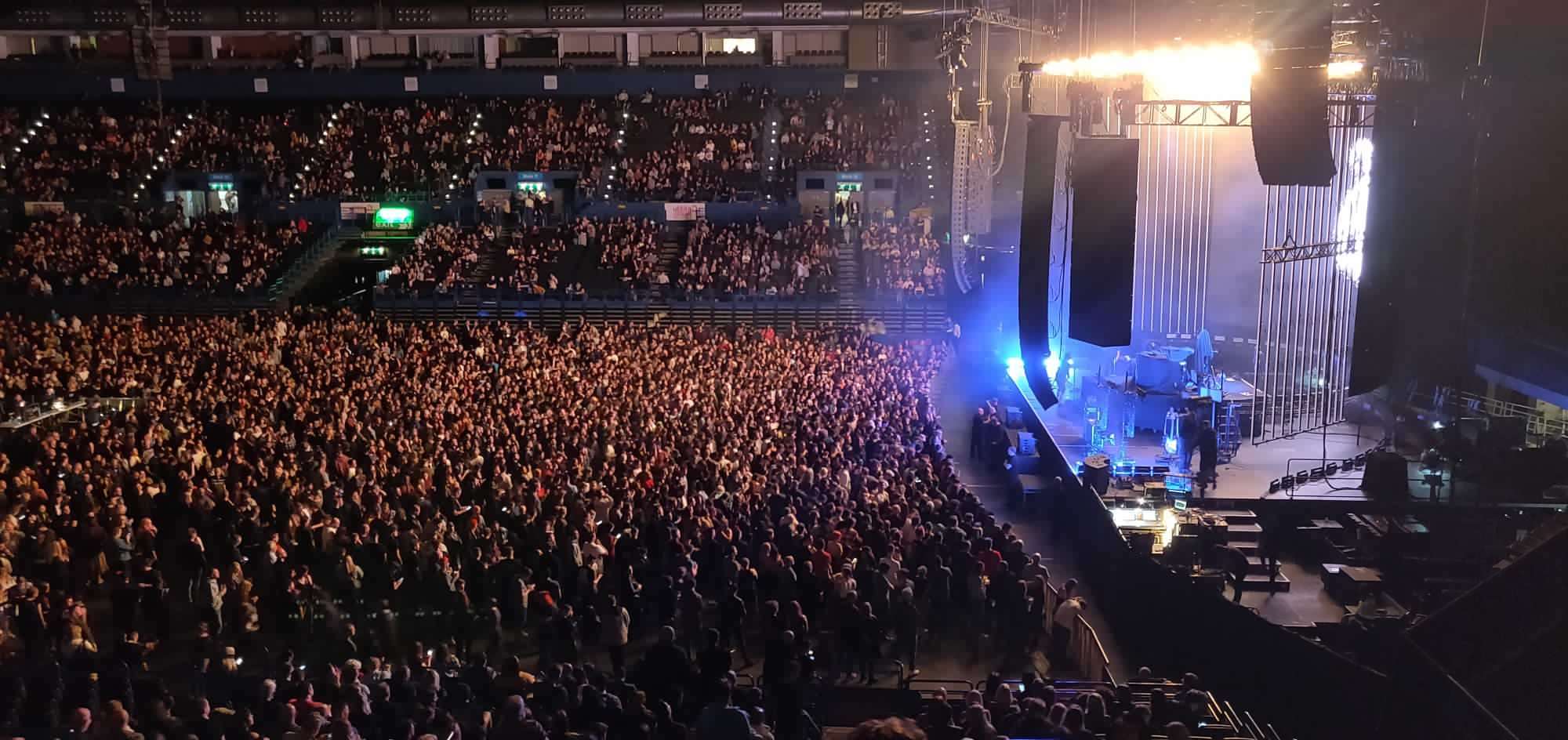 View of Royal Blood at Utilita Arena Birmingham from Seat Block 01