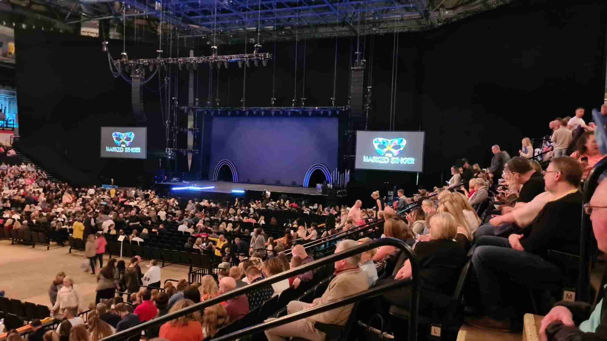 View of The Masked Singer at Utilita Arena Sheffield from Seat Block 116