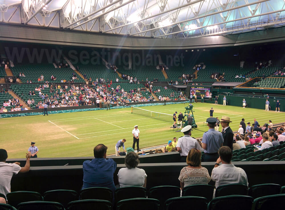 View of WImbledon at Wimbledon - Centre Court from Seat Block 307