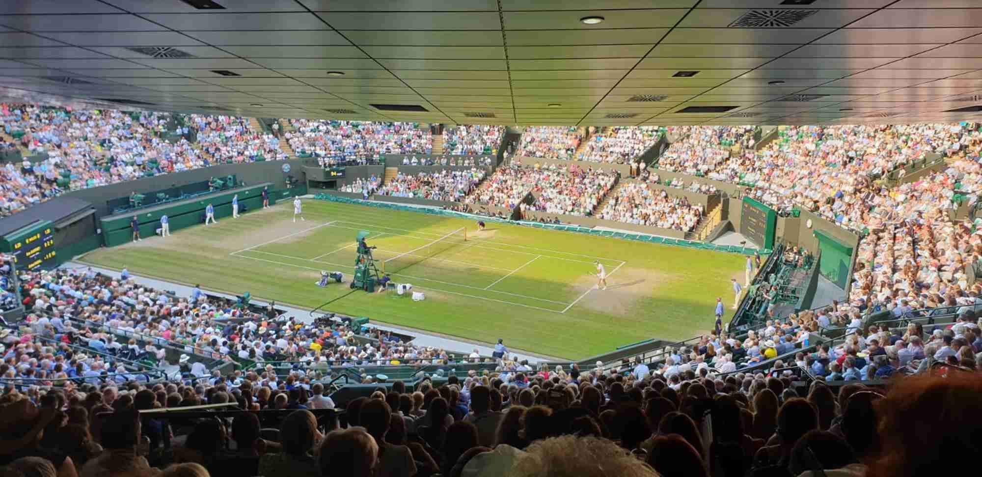 View of Nadal Wimbledon 2019 at Wimbledon - No.1 Court from Seat Block 27